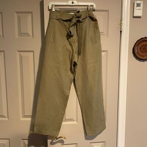 Wilfred Aritzia high waisted ankle trouser